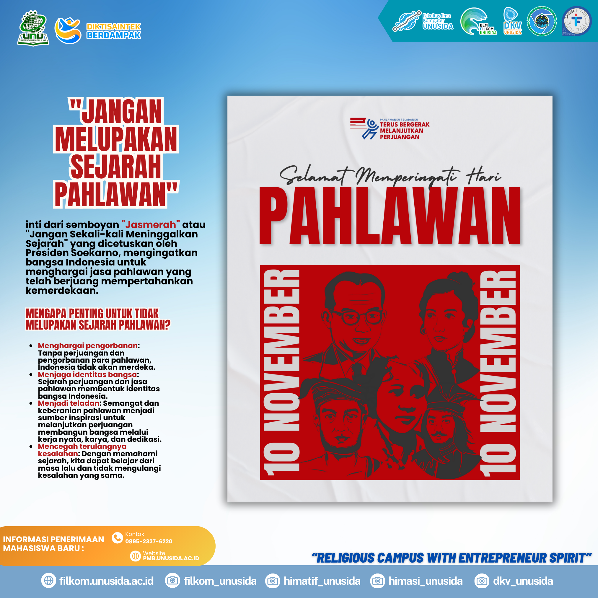 Selamat Memperingati Hari Pahlawan 10 November 2025